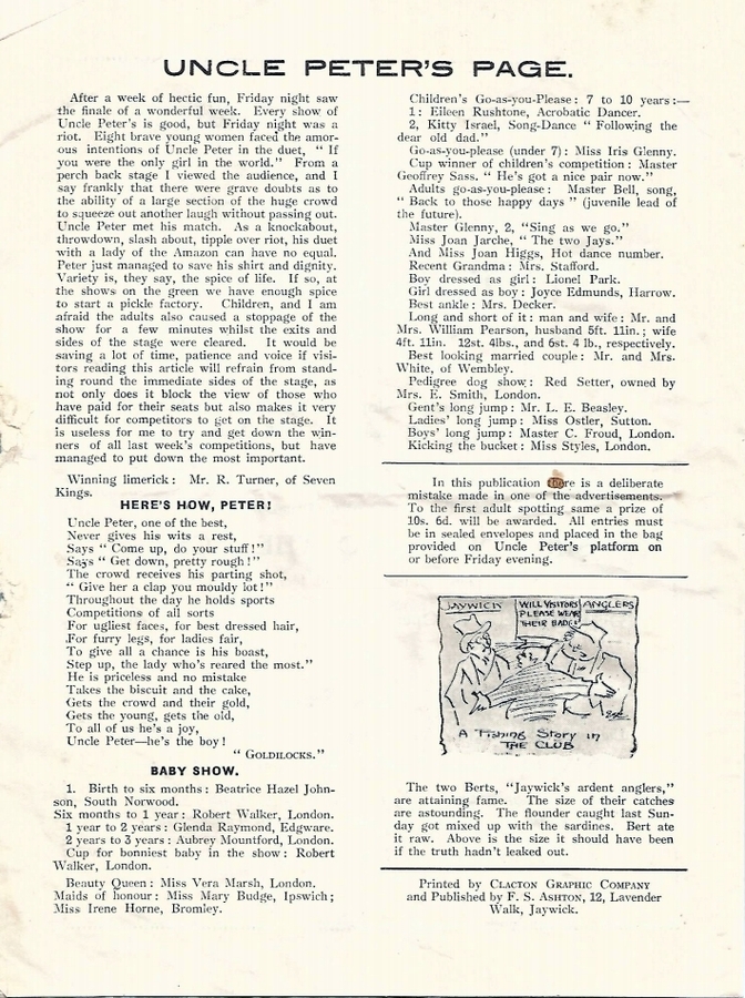 Jaywick Journal, Issue No. 3, page 8